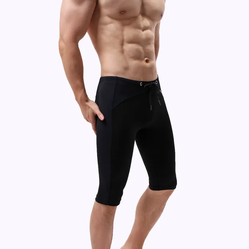 Mannen Modieuze Beenbroek Jeugd Modieuze Legging Boxershorts Strap Tie Lace Up Sport Slanke Fitness Mesh Gat Fietskleding