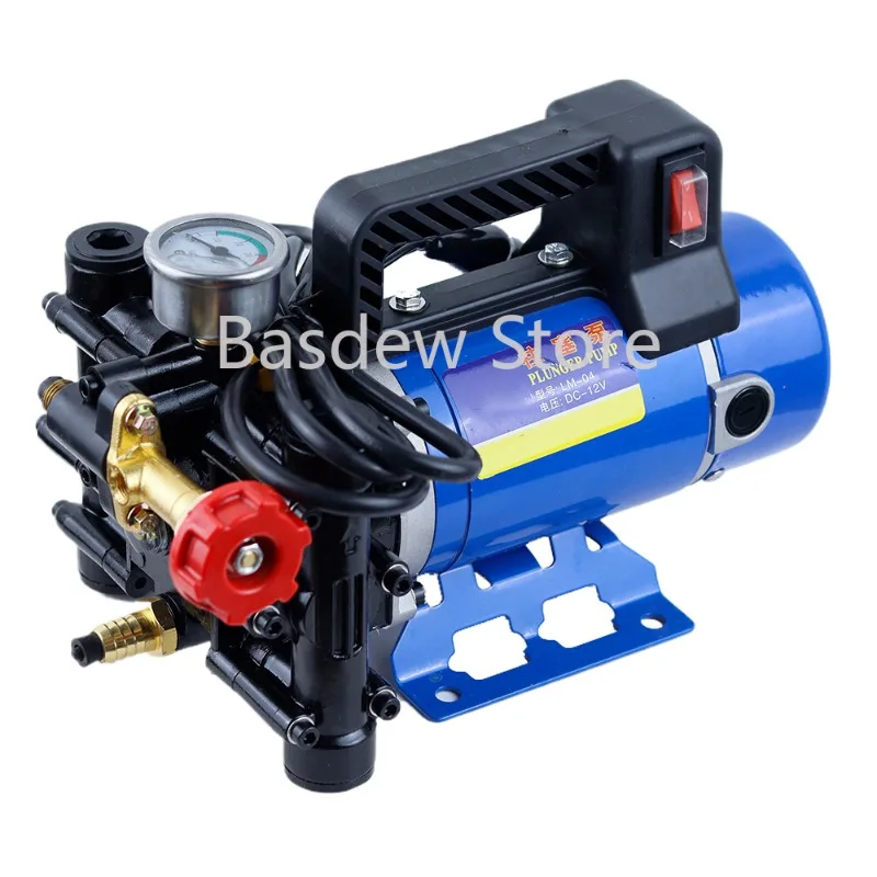 

Agricultural Electric High Pressure Pump Spraying Watering Car Wash Irrigation Double Cylinder Piston 12V/24V/48V/60V/220V