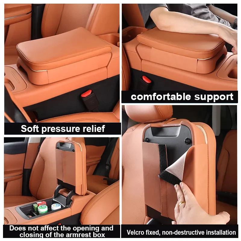 

Car Accessories For Leapmotor C16 2024 2025 2026 Central Console Heightening Pad Armrest Box Heighten Protective Car Accessories