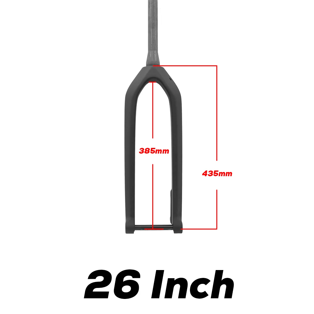MTB Steekas Boost Vork 15*110mm Full Carbon Fiber Fiets Voor 26 "/27.5"/29 "Stijve Fiets Vork Wervel Buis Carbon Boo
