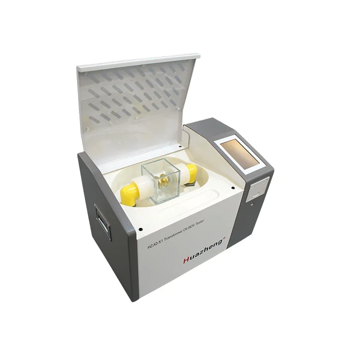 HZJQ-X1 80kV Insulating Oil Withstand Voltage Test Machine Dielectric BDV Tester Kit For Sale