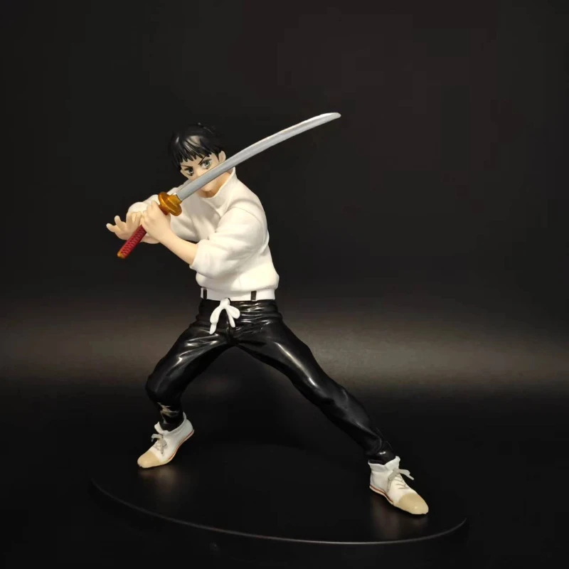 16cm jujutsu kaisen okkotsu yuta anime figura modelo de pvc com acessório de arma brinquedo de tamanho pequeno ornamento de mesa presente colecionável
