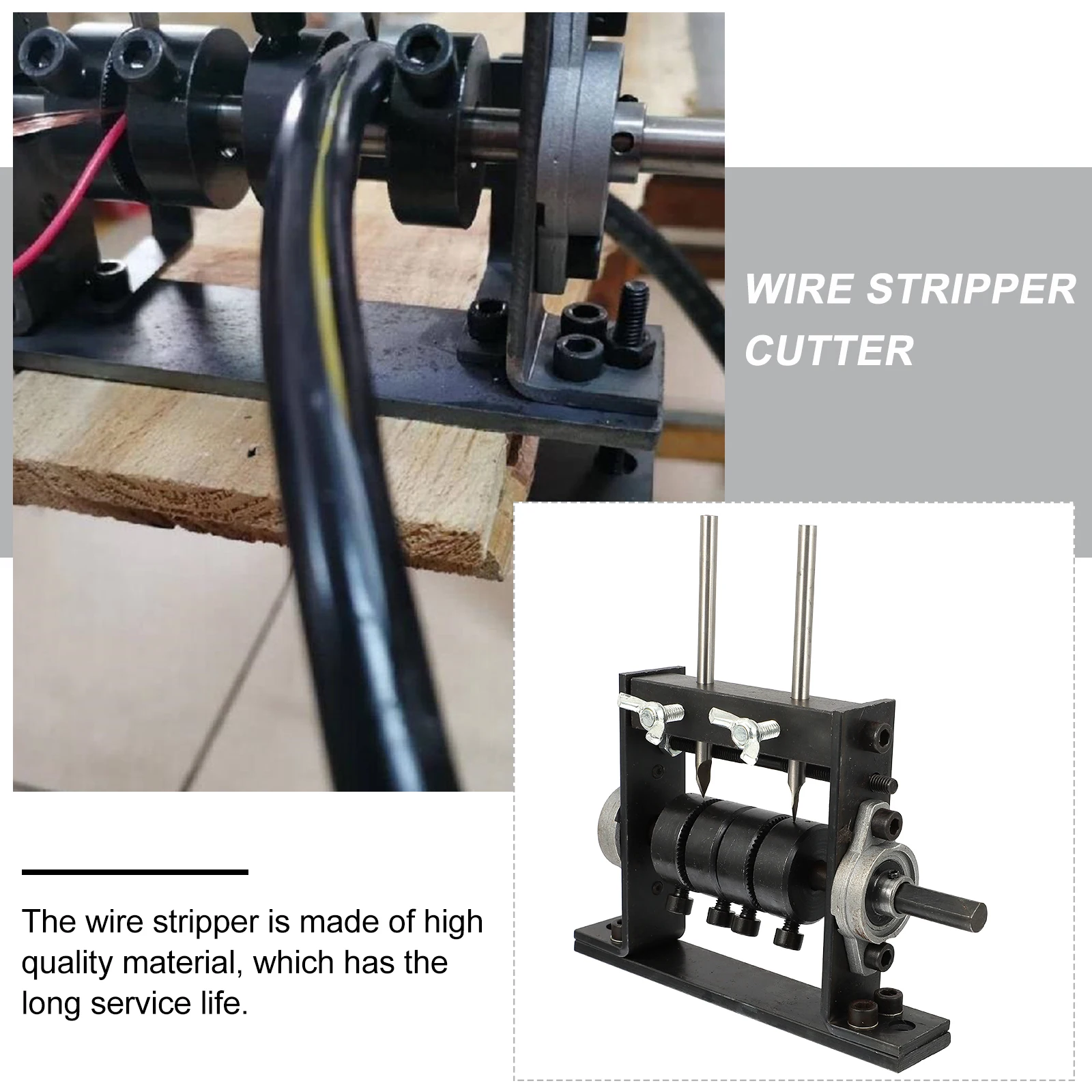 

1 Set Reliable Wire Stripping Tool Manual Hand Tool Compact Design Efficient Wire Stripper Cutting Device