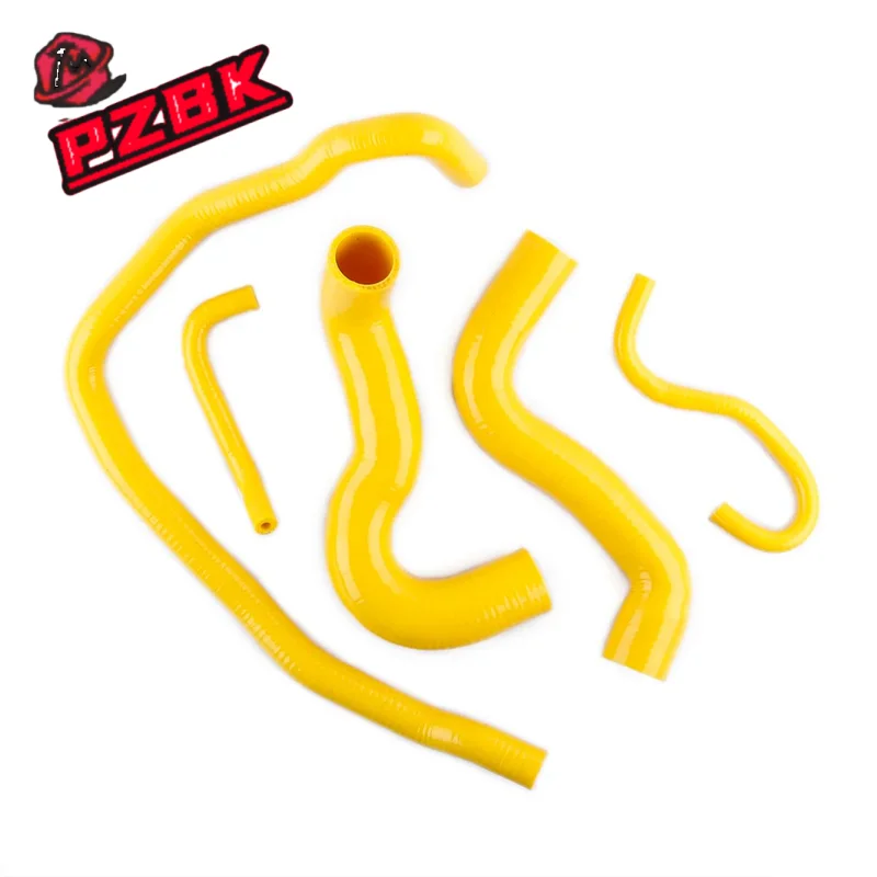 5PCS Silicone Radiator Coolant Hose Pipe Kit For Vauxhall Opel Corsa D VXR OPC 1.6T Models