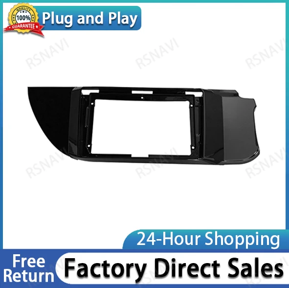 

9 Inch 2Din Car Car Radio Multimedia Dashboard Car DVD Player Panel Dashboard Kit Mounting Frame Trim Fit for Suzuki AITO K10