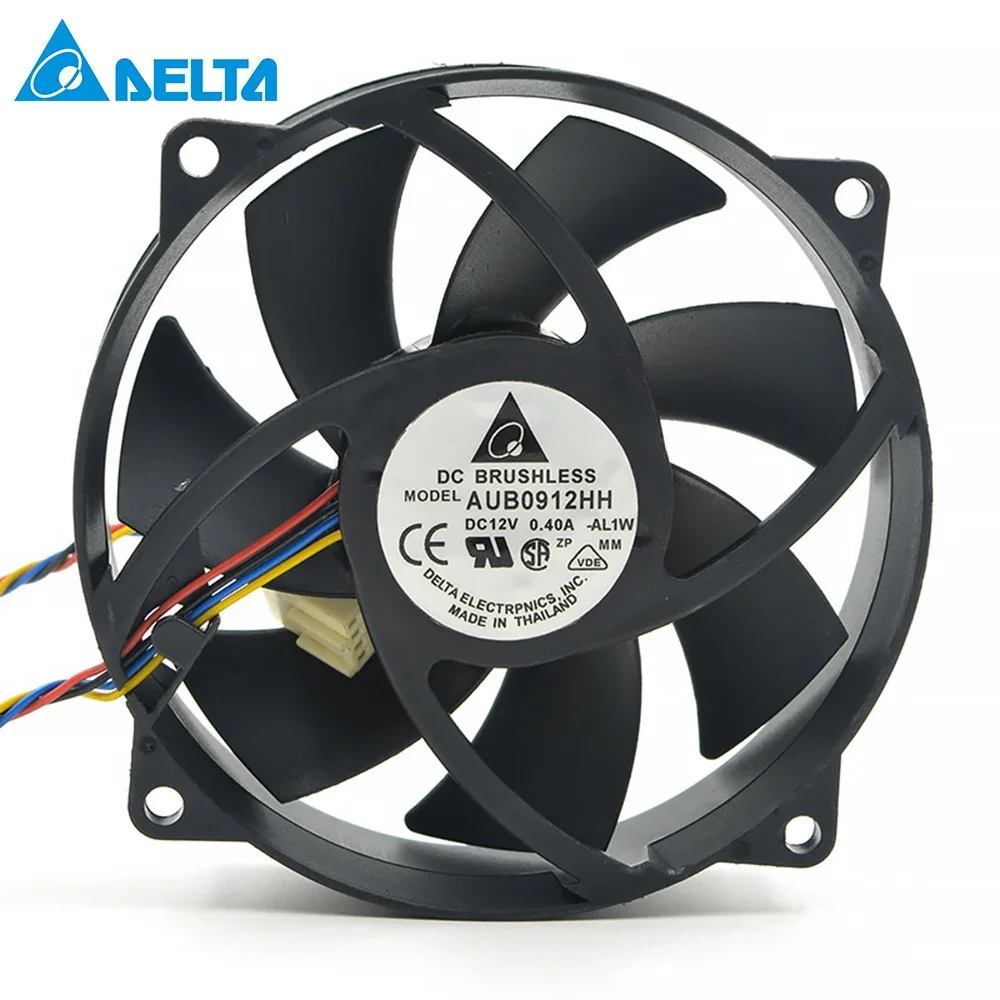 

Original for delta AUB0912HH 9025 9CM 90mm DC 12V 0.40A CPU cooling fans