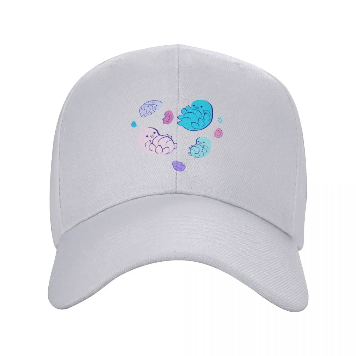 Tardigrade heart tardigreat gorra de béisbol personalizada, gorra para el sol, bolsa de playa, sombrero de pesca, sombreros para niñas, hombres