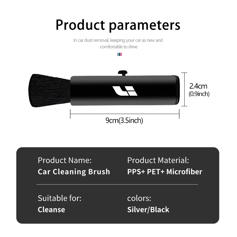 LiXiang-cepillo de limpieza para coche L9 L8, cepillo de limpieza para ventilación, accesorios para eliminar el polvo, 2022, 2023