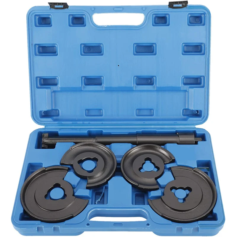 

Suspension Coil Spring Compressor Set 5PCS Front Rear Axle Telescopic Repair Tool Kit Compatible with Mercedes Benz