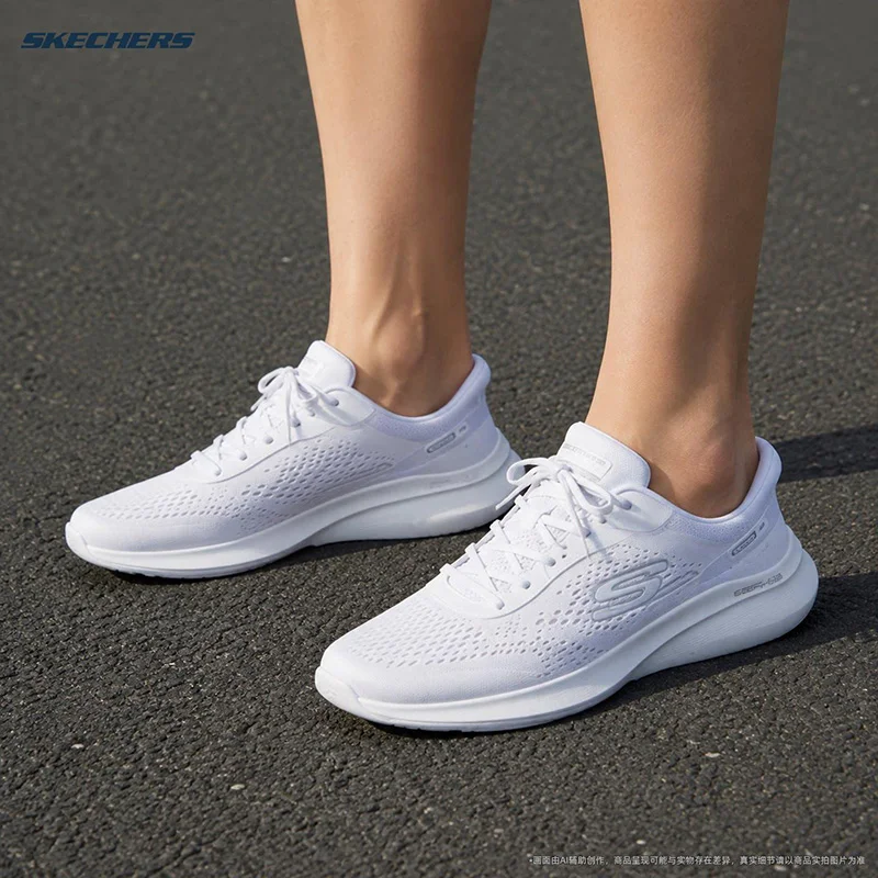 Skechers Women Mesh Casual Running Shoes 125065‑WSL Lightweight Breathable Soft Sole Sports Sneakers Free returns