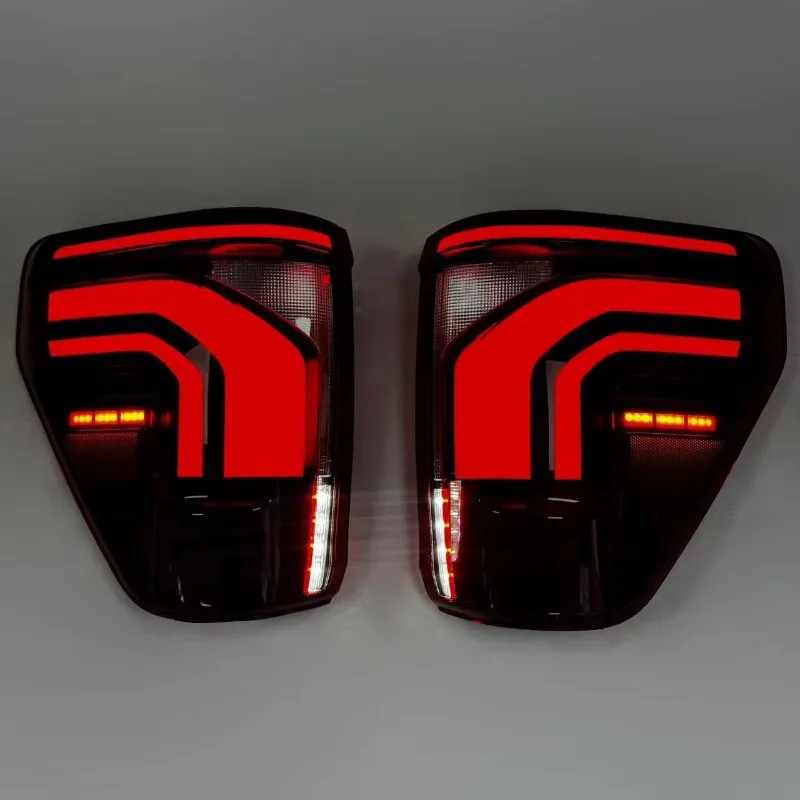 For Ford 2022-2023 F150 Rear Taillight Modification, Low-height LED Breathing-style Taillight Upgrade