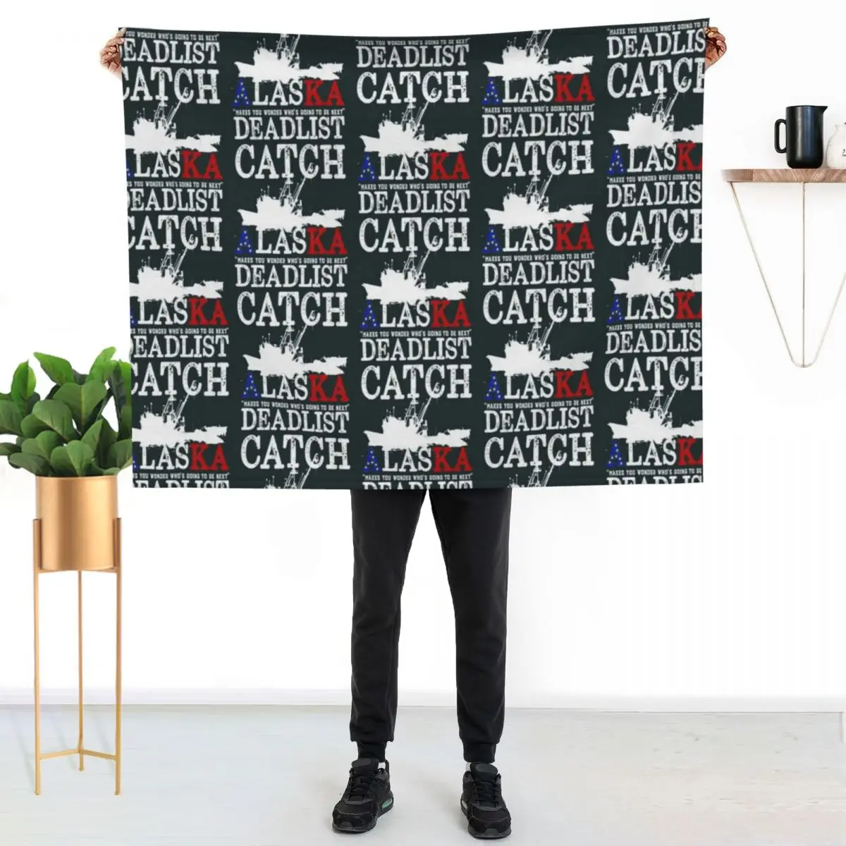 Deadliest Alaska Catch Classic Throw Blanket Multi-Purpose Furry Beach Quilt For Sofa Thin Blankets