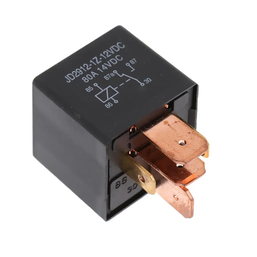 Automotive Truck Relay 12V 80Amp Change Over 5 Pin Resistor Protected