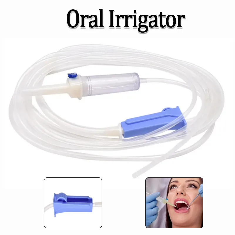 

5Pcs Dental Implant Irrigator Tubing Disposable Transparent Water Pipe Mouth Implant Irrigation Kit
