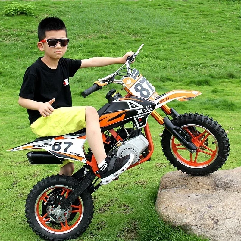 49cc mini off-road children\'s motorcycle gasoline motorcycle small off-road mountain motorcycle small