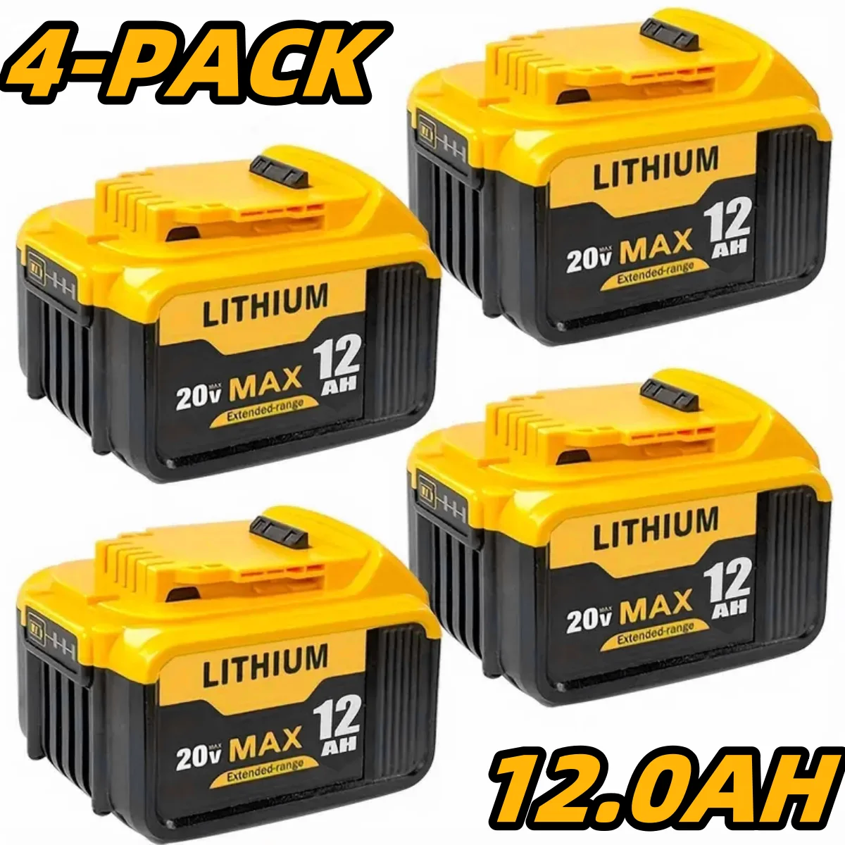 1-2-4-パック-20v-12ah-交換用バッテリー-dewalt-20v-max-ツール用-dcb201、dcb200、dcb204、dcb206、dcb203--互換性あり