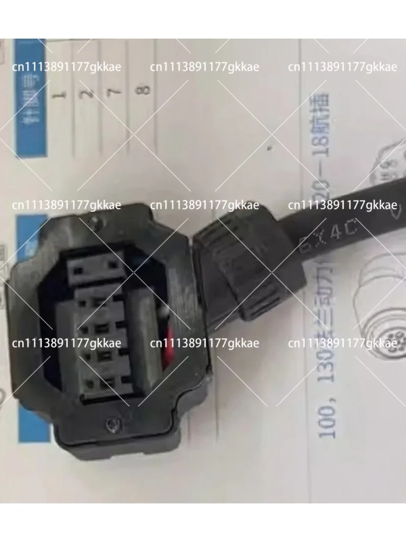 Servo Motor Power Cable S6-L-M107 3.0 5.0 8.0 10.0 12.0 20M Industrial CNC Extension Wire