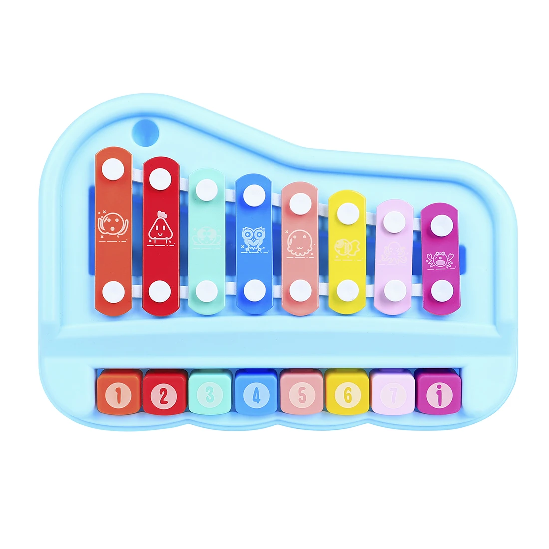 Orff Instruments Wooden Environmental Octave Xylophone Hand Knocking On The Piano Percussion Instruments Children's Toys