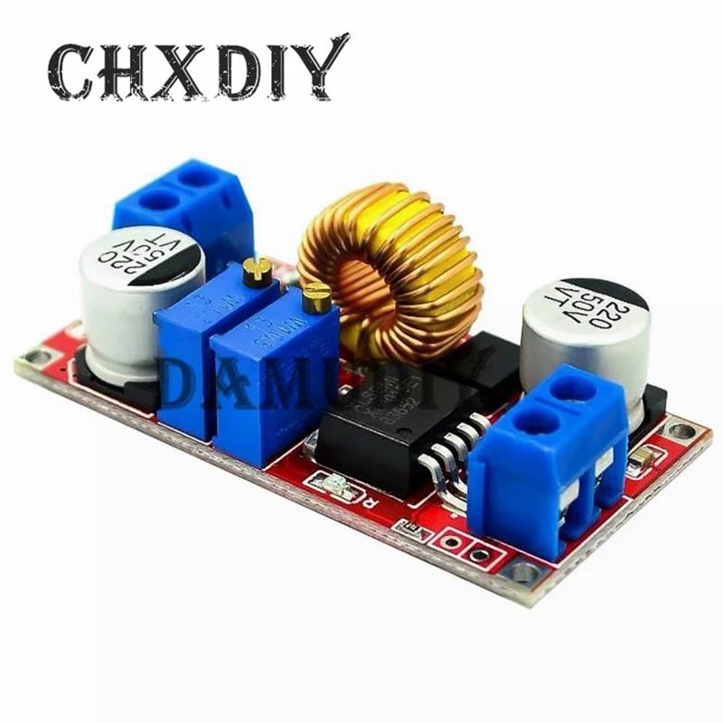 1-10 Pcs  5A DC-DC Adjustable Buck Converter XL4015 4 - 38V to 1.25 - 36V Step Down Power Supply Voltage Regulator Power Module