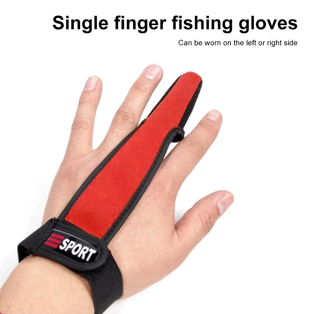 New Fishing Gloves Single Finger Protector Outdoor Fishing Single Finger Protector Anti Slip Tool Accessories Outdoor