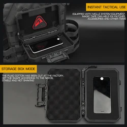 Funda táctica impermeable para pistola – Doble espuma y sistema MOLLE