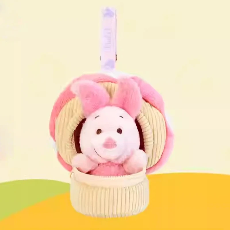 

Плюшевый брелок Disney Piglet из серии Fruit Veggie, сумка-кошелек на молнии, мягкая игрушка-брелок, подарок для детей, для любителей Disney