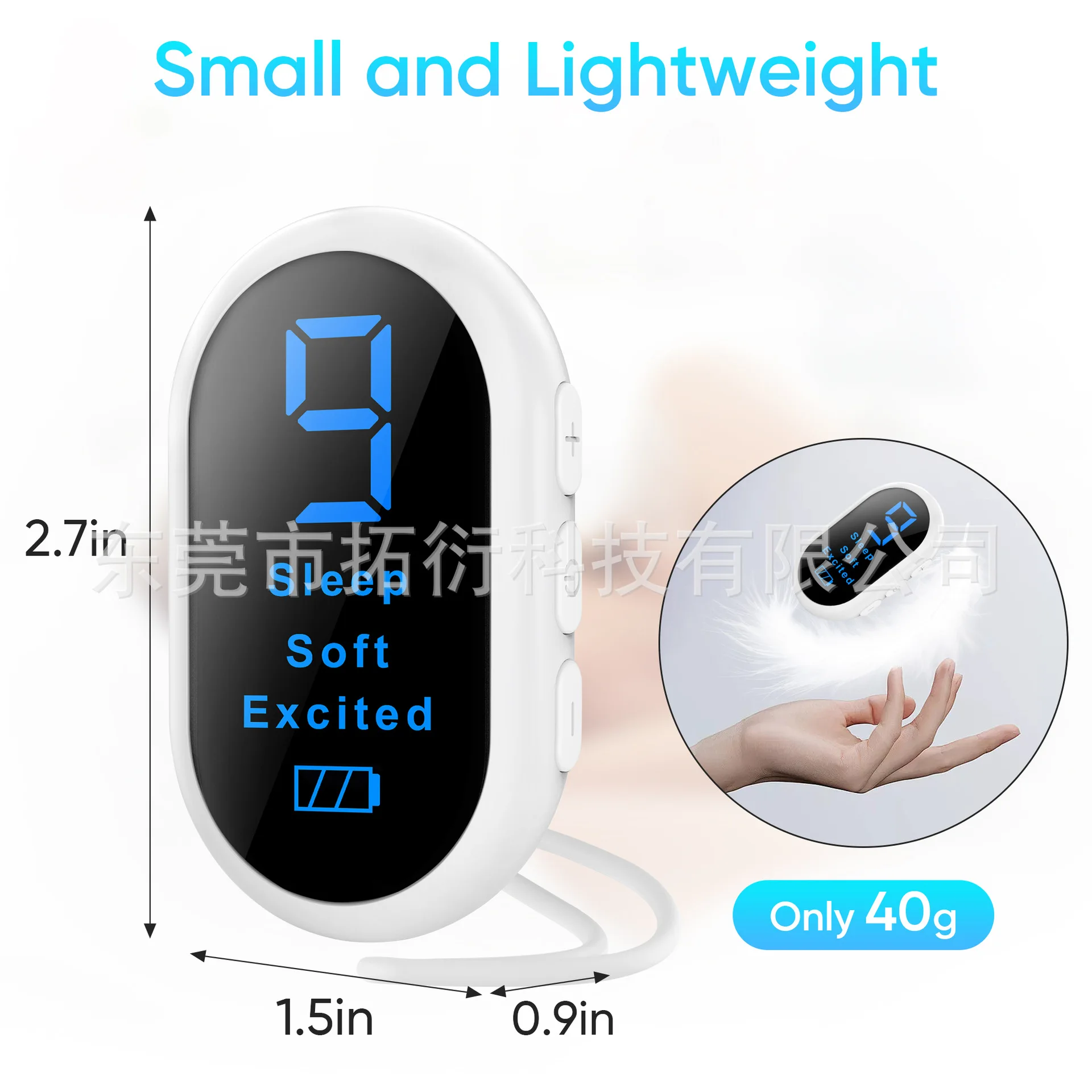

Cross-border new sleep instrument calms the nerves, smart hand-held sleep instrument pulse decompression, micro-current soothes