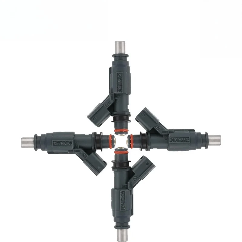 NEW 4PCS Engine Fuel Injector Flow Matched 23250-0D030 Compatible with Toyota Auris Avensis Corolla 0280156019