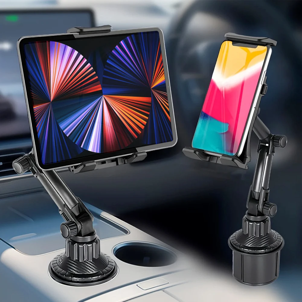 Universal Car Cup Tablet Stand Phone Holder Cellphone Holder