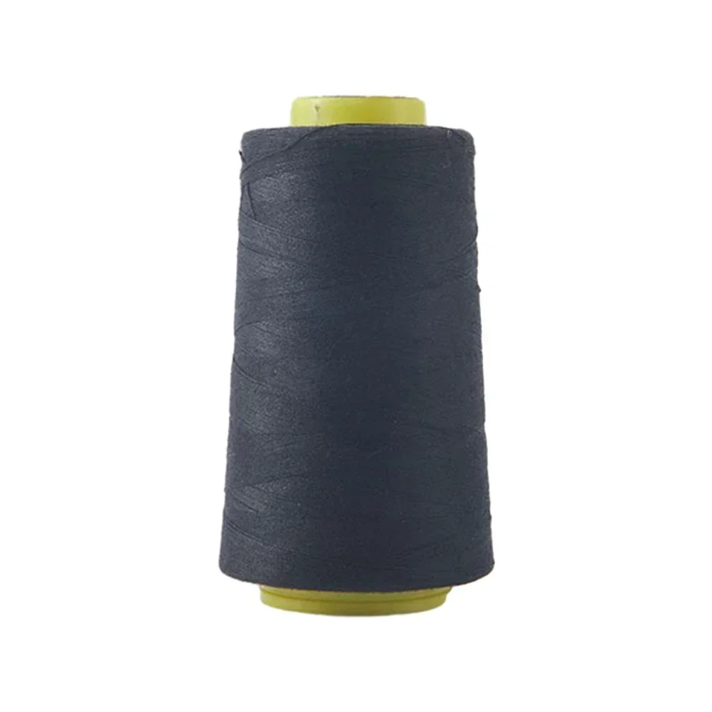 100% Polyester Sewing Thread Spools 3000M 40/2 Polyester Threads For Sewing Sewing Machine And Hand Quilting Repair Works Black