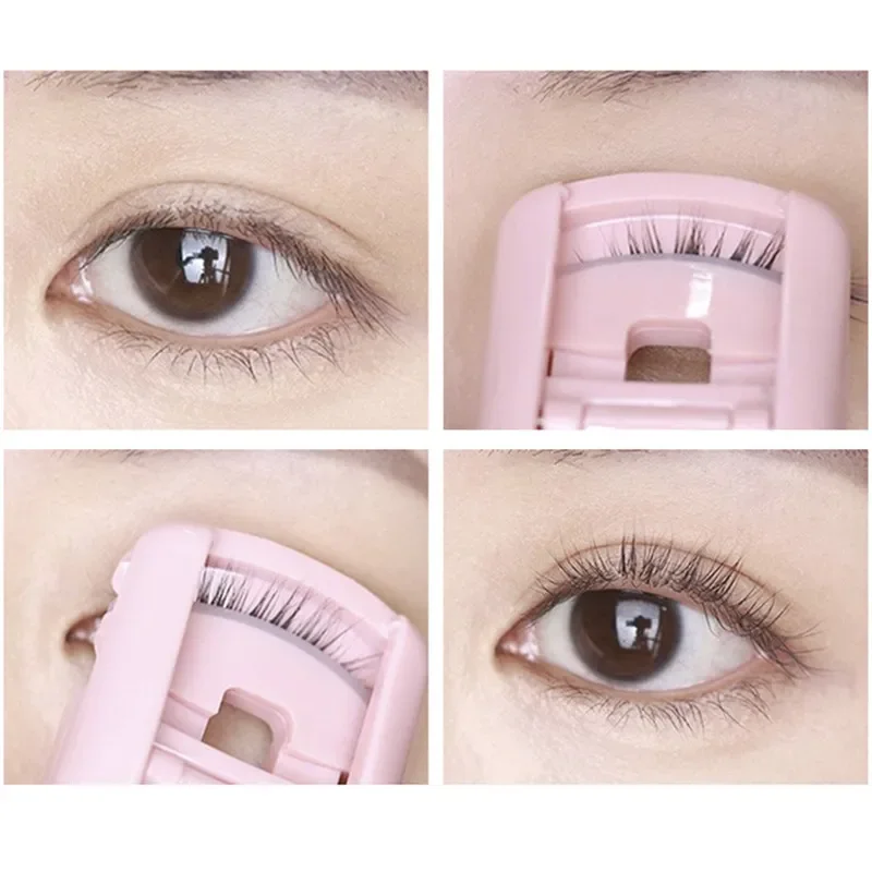 Nette Katze Pfote Wimpern Curlers Wimpern Curling Clip Falsche Wimpern Kosmetische Rosa Schönheit Make-Up-Tool Kunststoff Zubehör