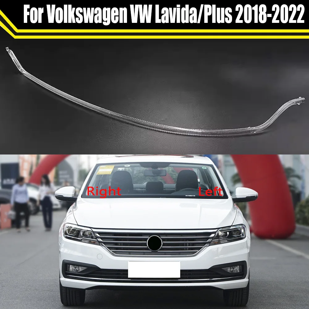 For Volkswagen VW Lavida Plus 2018-2022 DRL Headlight Light Guide Strip Daytime Running Light Tube Daily Head Lamp Emitting Tube