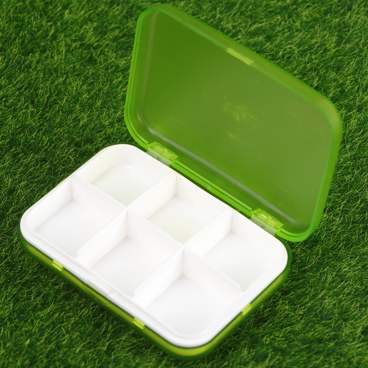 Portable Pill Box 7 Layers 42 Compartments Dustproof Durable ABS PP Travel Daily Organizer Airtight Storage Pill Case Medication