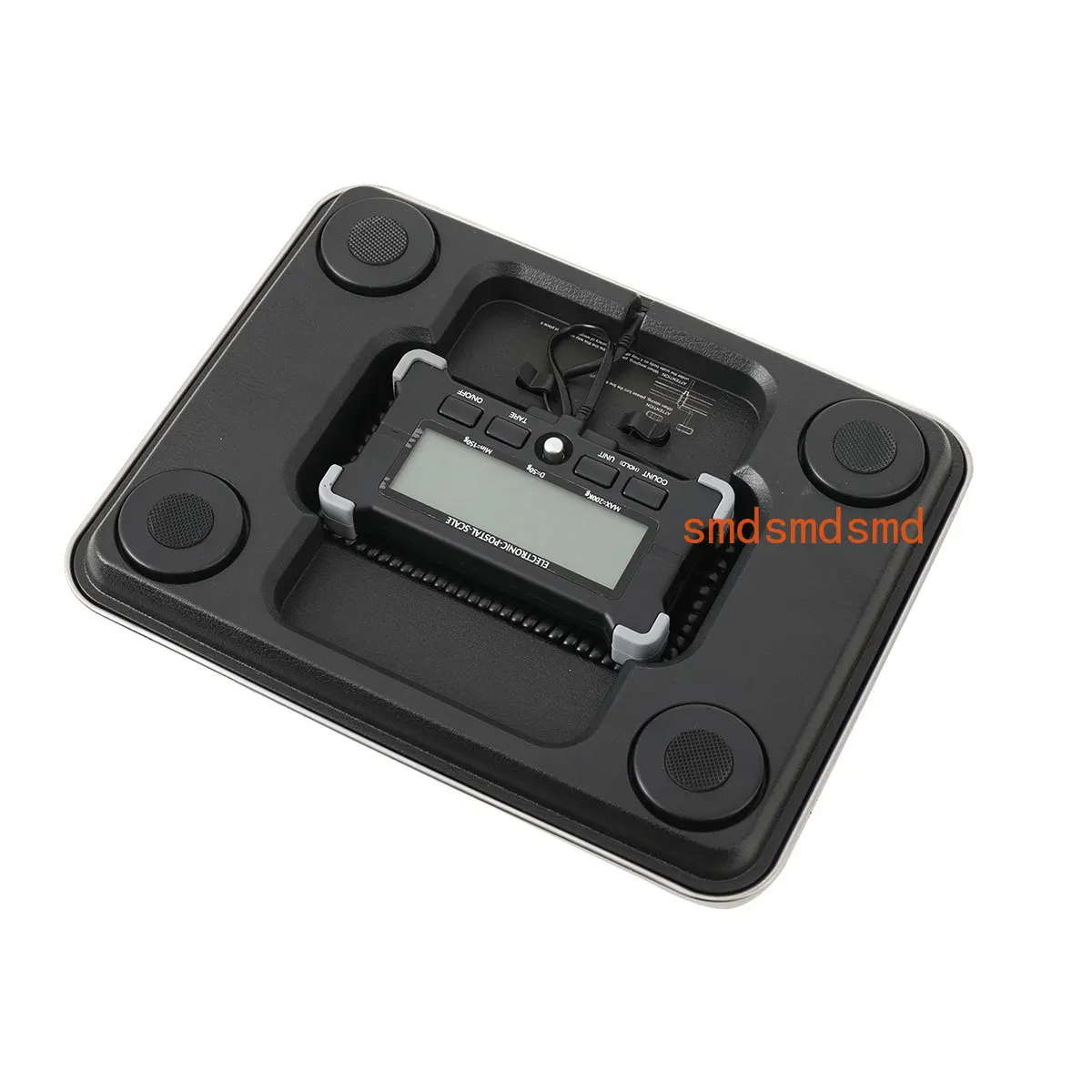 الرقمية 200 كجم 10 كجم البريد الإلكتروني الفولاذ المقاوم للصدأ الطابق مقياس LCD الخلفية عرض الشحن المحمولة #3