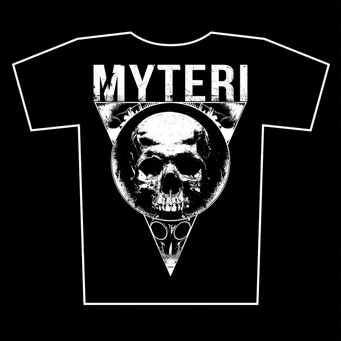 

MYTERI - skull - t-shirt