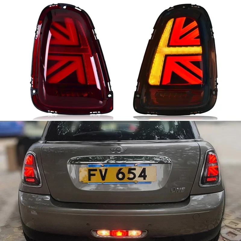 Car LED Tail Lights For Mini Cooper R56 R57 R58 R59 Rear Lamp Brake Reverse Sequential Turn Signal Back Indicator