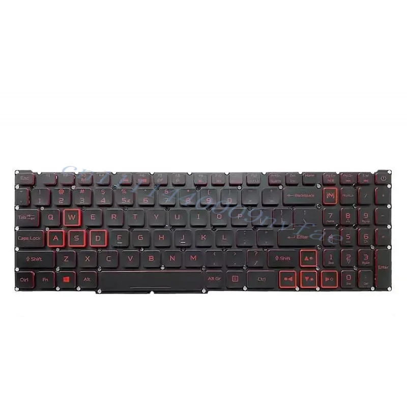 Laptop Keyboard with Backlit for Acer Predator Helios 300 PH315-52 PH315-53 PH317-53  AN515-43 AN515-54 AN517-51 AN715-51 0.3