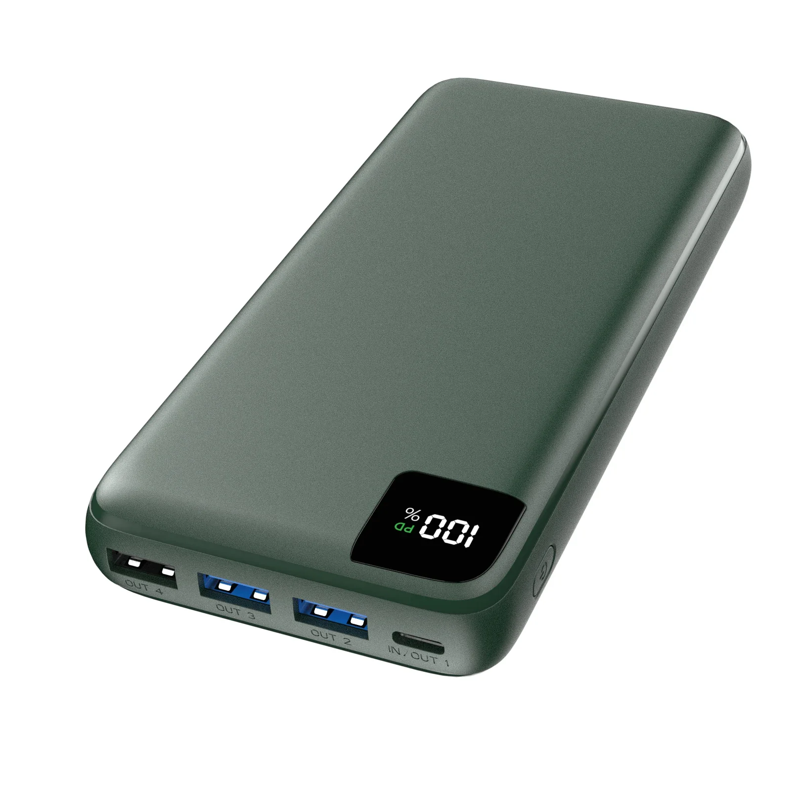 High Capacity 20000mAh 22.5W Fast Charging Power Bank with LED Digital Display Powerbank Charger for Outdoor Travel