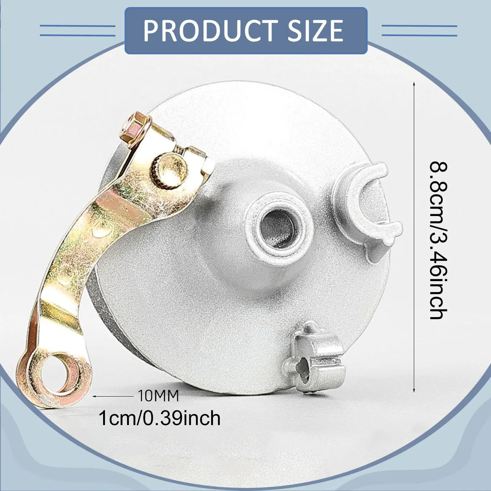 مجموعة محور طبلة الأحذية المعدنية لبطانة الفرامل الأمامية لدراجة نارية TB50