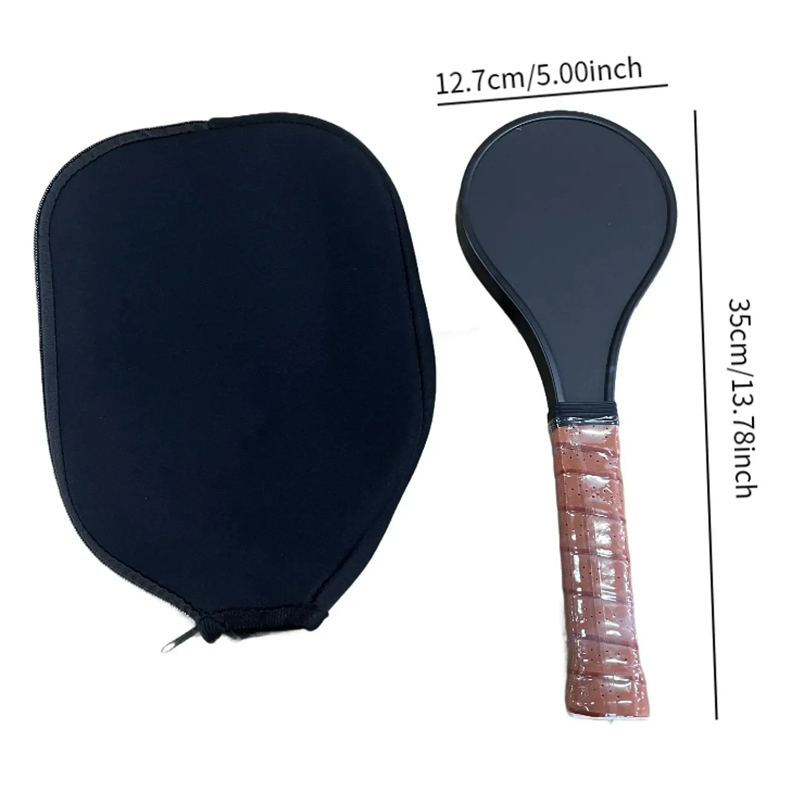 Pickleball Sweet Spot Paddle แบบพกพา Frosted Surface Pickleball Racquet