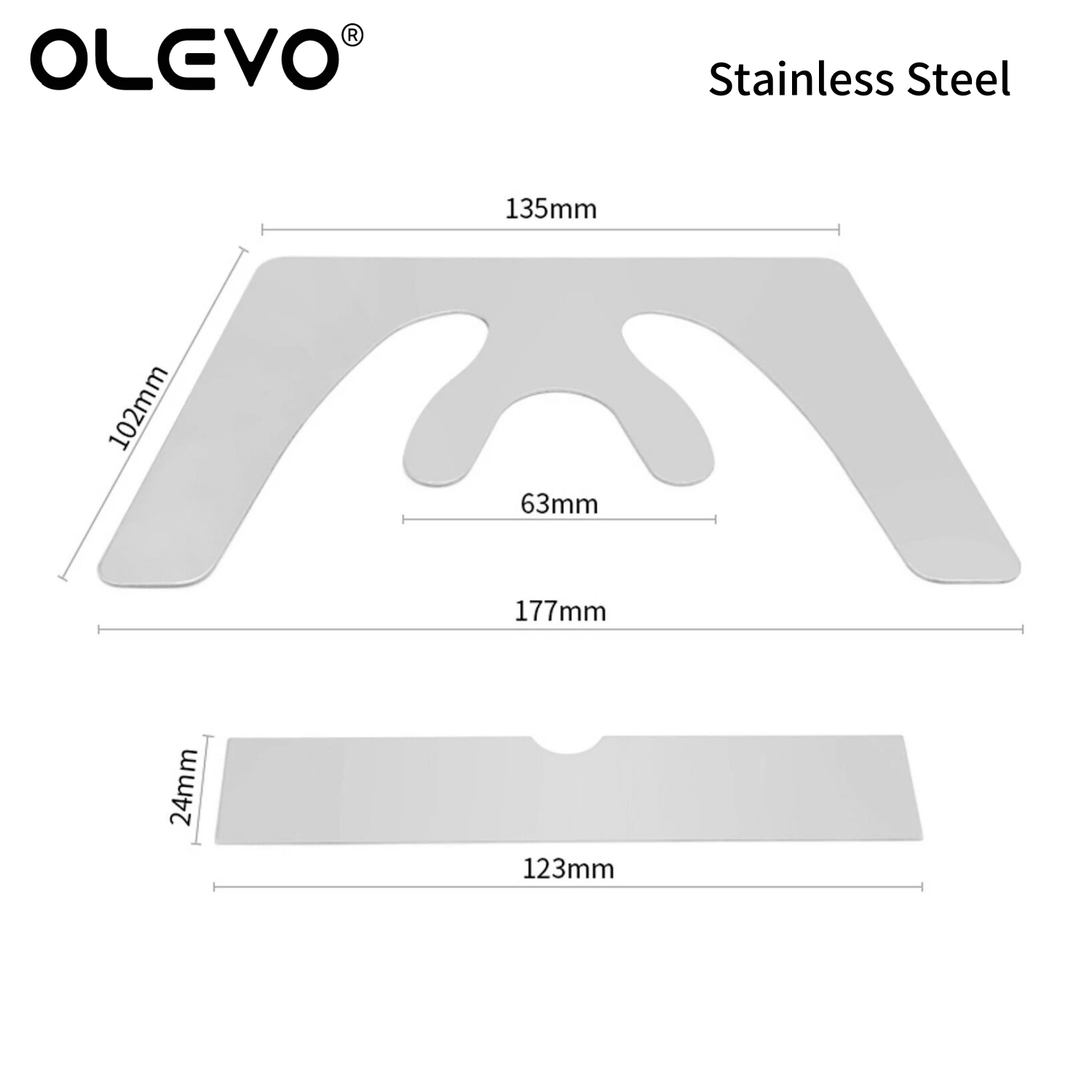 Mandíbula de fundição maxilar oclusal ortodôntica dentária, placa plana de raposa 2d/3d autoclavável, ferramentas tridimensionais para dentadura completa