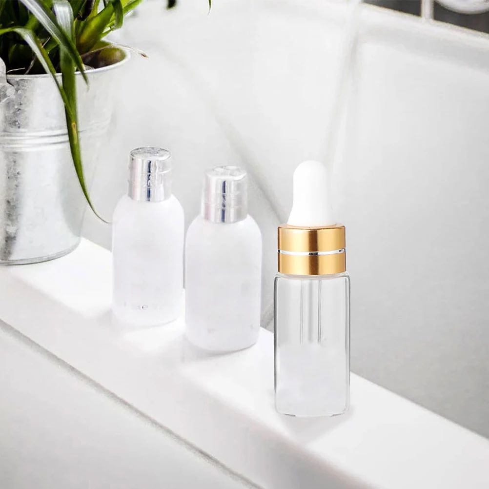 

20Pcs Empty Dropper Bottles for Essential Oils Portable Clear Oil Vials with Pipette DIY Perfume Tincture Container Travel