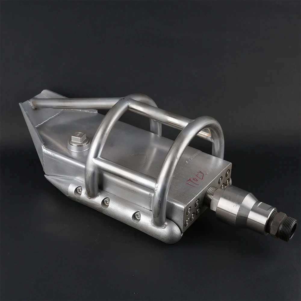 170L~600L/min M33 Internal Thread Cleaning Vehicle High-pressure Nozzle Sewage Dredging High-pressure Tugboat Shaped Nozzle