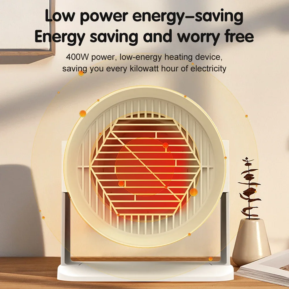 Portable Heating Fan Warm Blower Portable Desktop Household Wall Home Heating Stove Radiator Warmer Machine For Winter