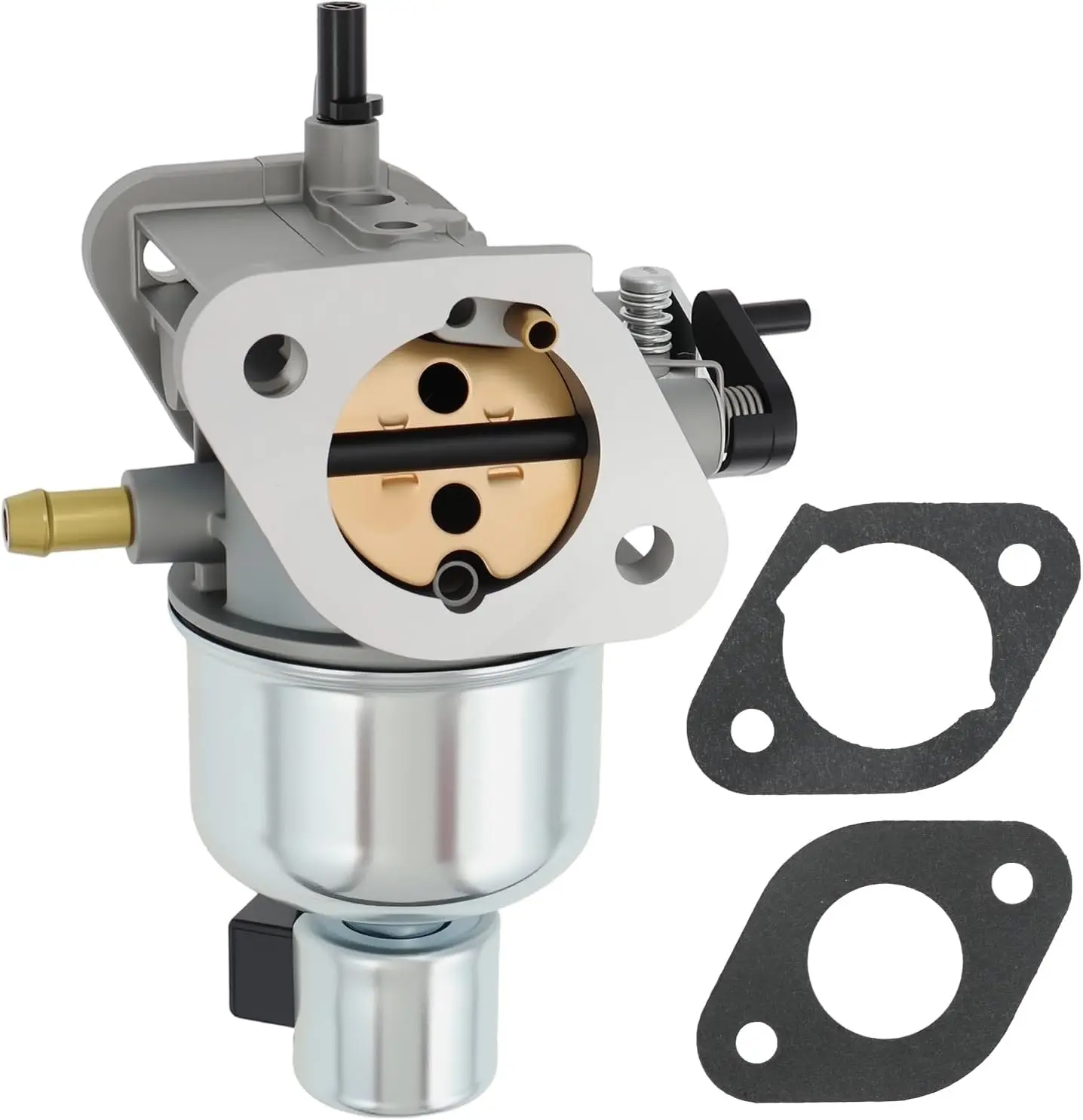 Карбюратор 15004-0827 для двигателей Kawasaki FS481V, FH580V, FS541V, FR600V, FS600V, замена # 15004-7060 с топливным насосом