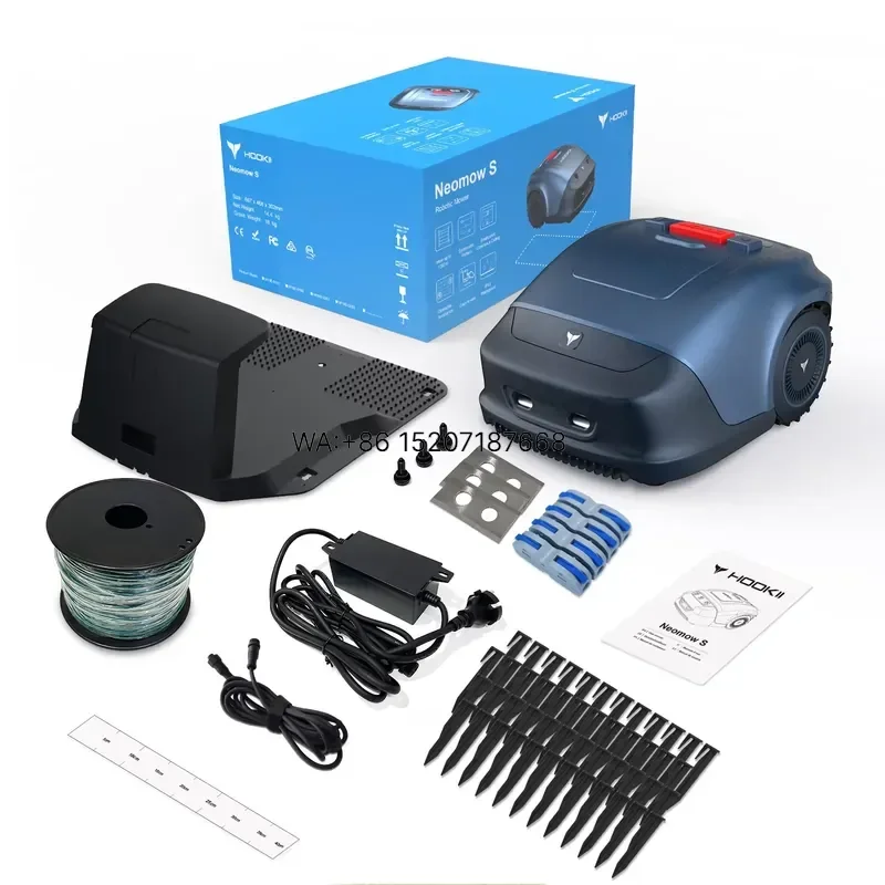 Wmwmnu for Hot Selling Small Rechargeable GPS Smart Lawn Mower Robot Automatic with Remote Control Featuring Core Motor