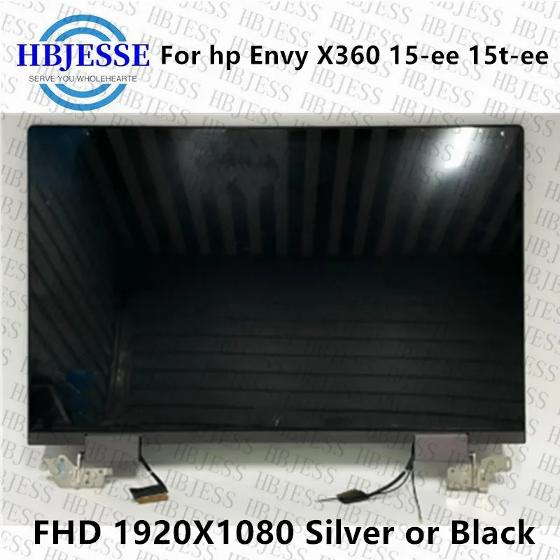 Fhd 1920*1080 para hp Envy X360 15-ee 15t-ee Série Lcd Led Touch Screen Digitizer Assembly L93183001 L93181-001 Conjunto Completo 15.6