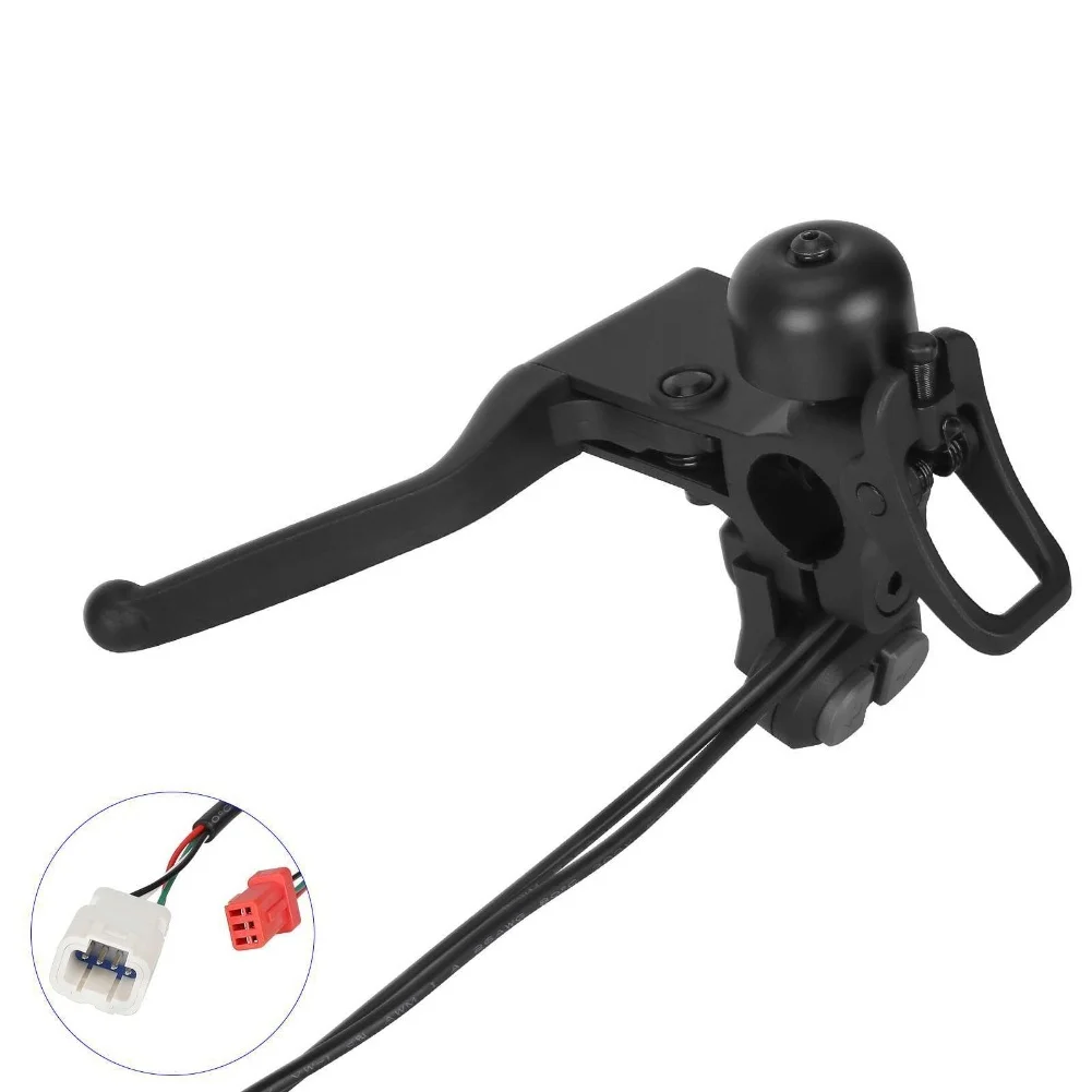

Left Brake Lever for Xiaomi Electric Scooter with Turn Signal Switch and Bell Designed for Reliable Performance