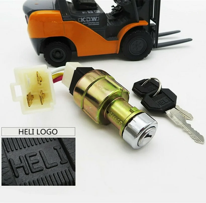 

Forklift Ignition Original Start Switch JK411 Suitable For Heli Long Gong 1-10T 4 Wires