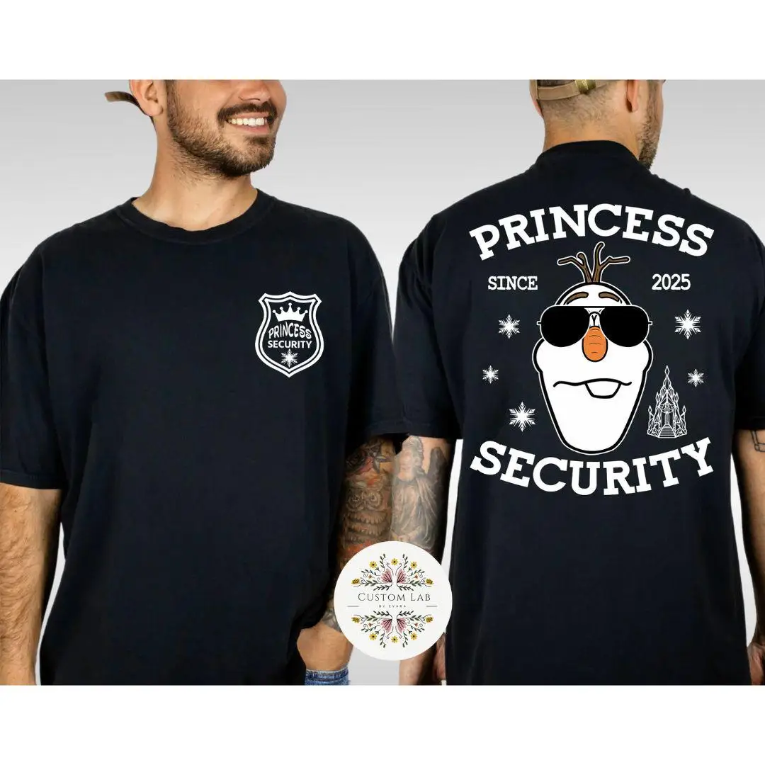 

Футболка Disney 2026 с двусторонним принтом: Принцессы Диснея, Микки, Олаф, Красавица и Чудовище. Футболка для папы Disney. Комплекты для всей семьи в едином стиле.